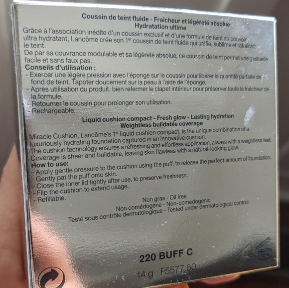 🎀 2 for 70 | LANCOME Paris Miracle Cushion - Picture 9 of 10